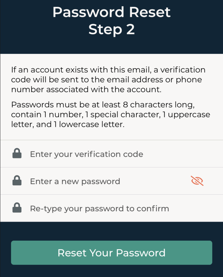 How do I reset my password? Notifyd
